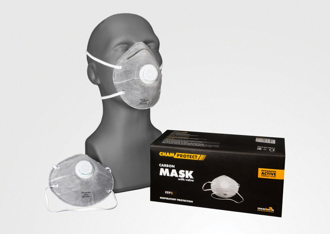 RESPIRATOR CARBON MASK FFP2